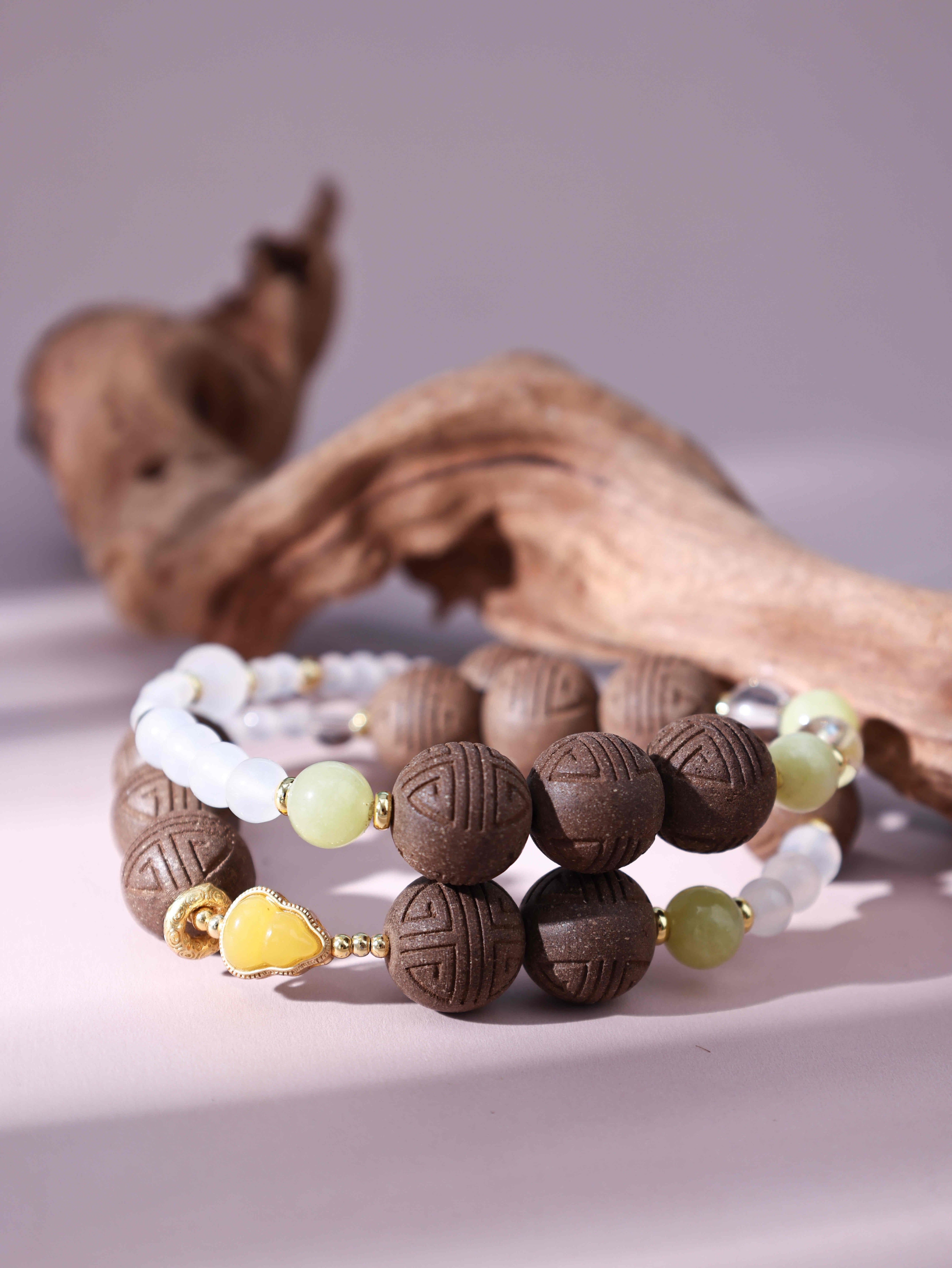 Chinese herbal  bead bracelet