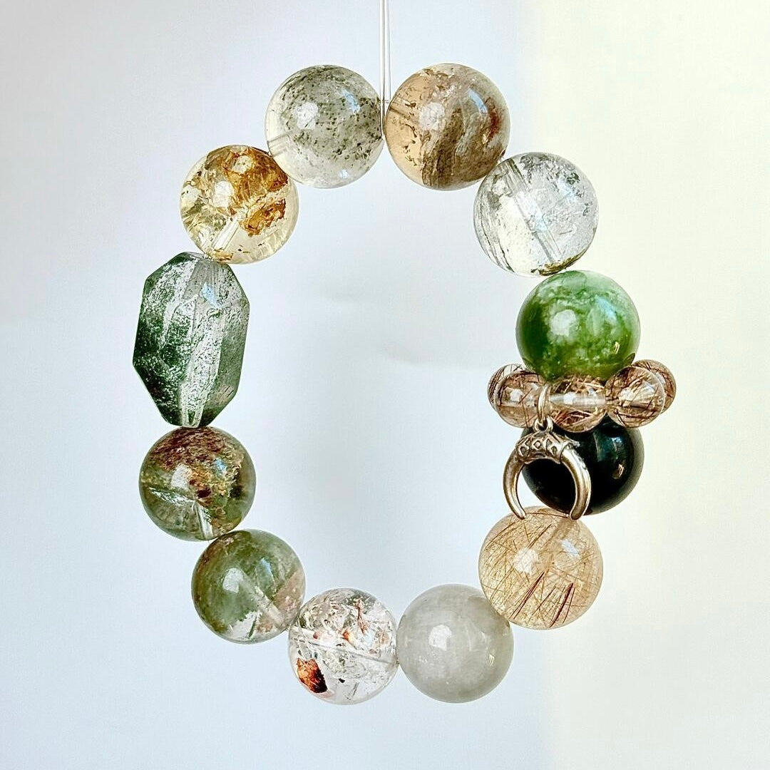 Mixed crystal bracelet