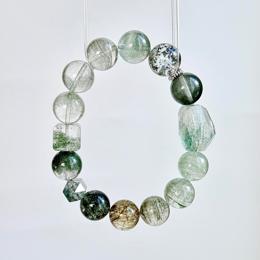 Mixed crystal bracelet