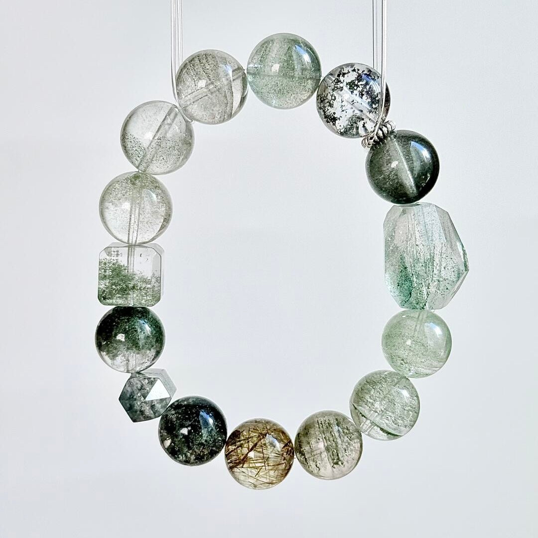 Mixed crystal bracelet