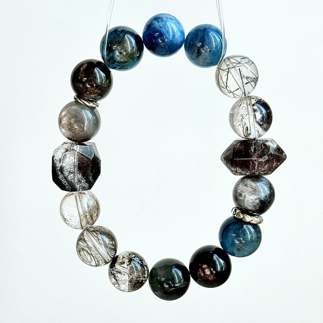 Mixed crystal bracelet