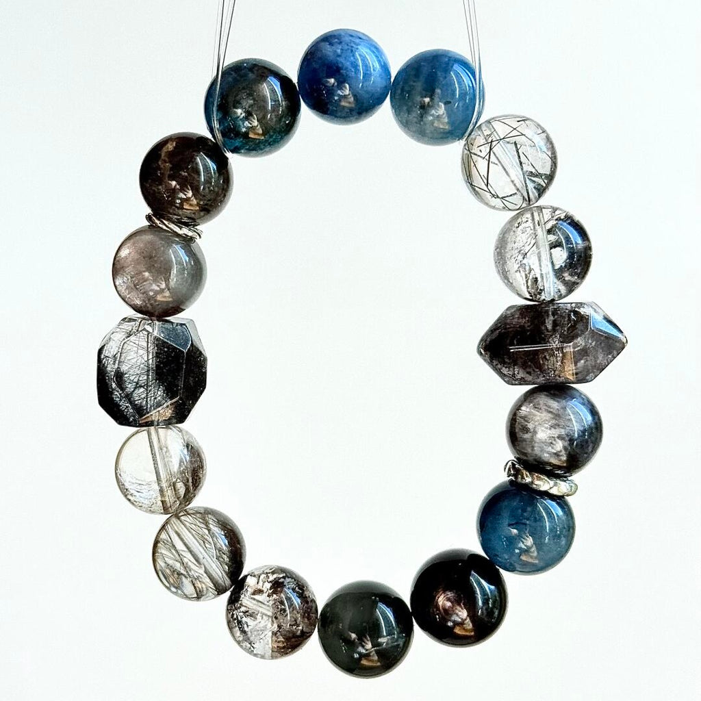 Mixed crystal bracelet
