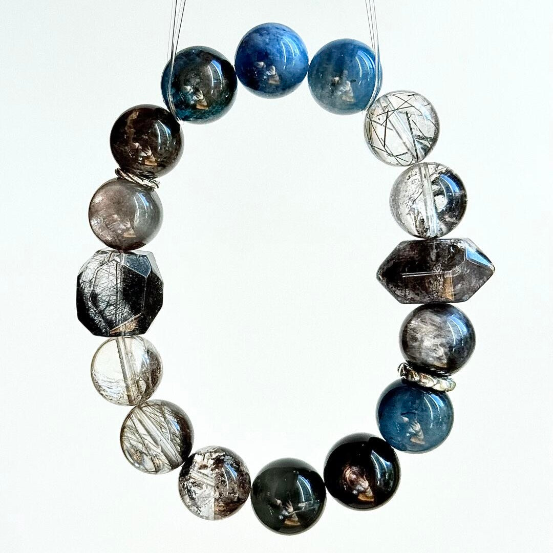 Mixed crystal bracelet
