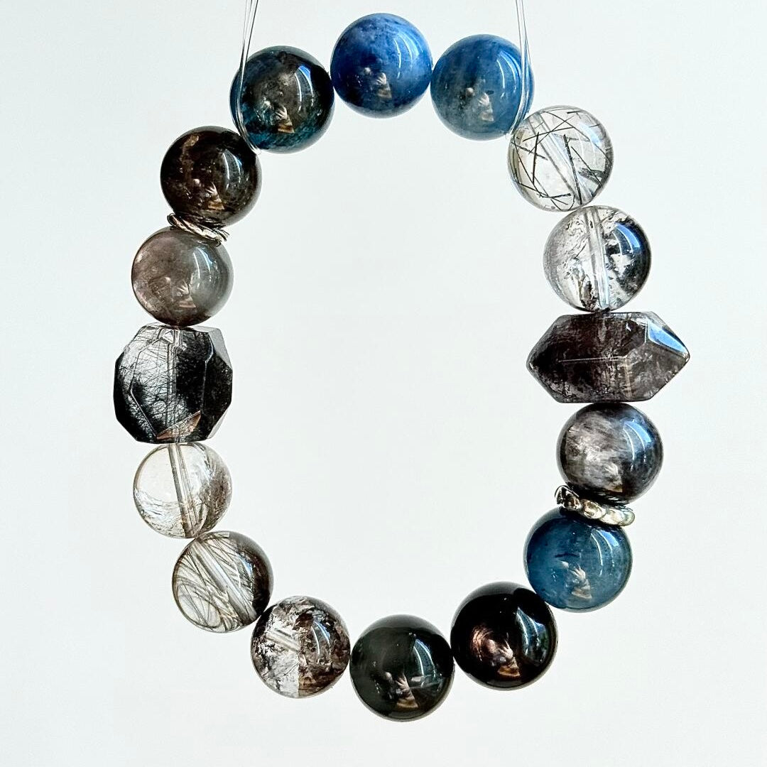 Mixed crystal bracelet