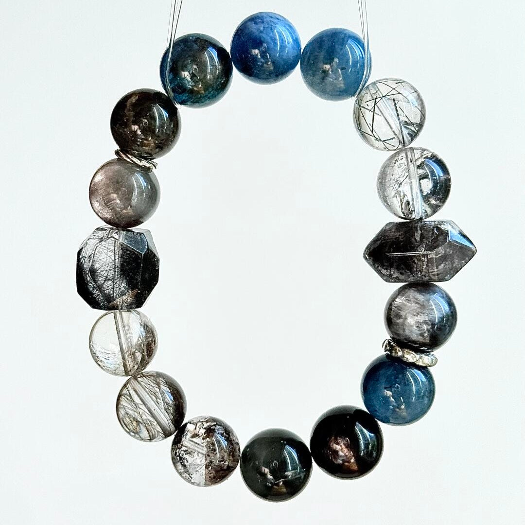 Mixed crystal bracelet
