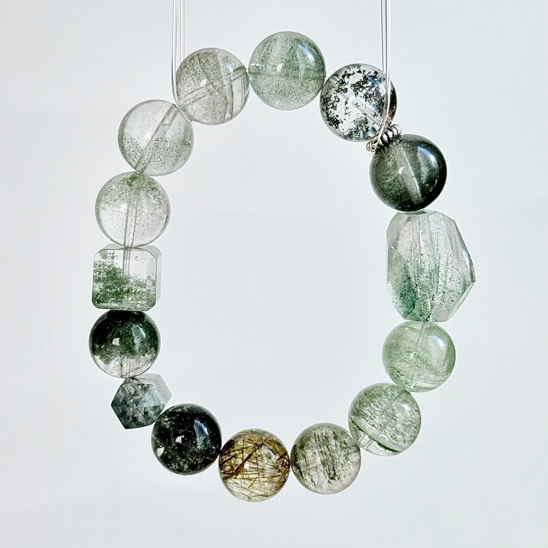 Mixed crystal bracelet