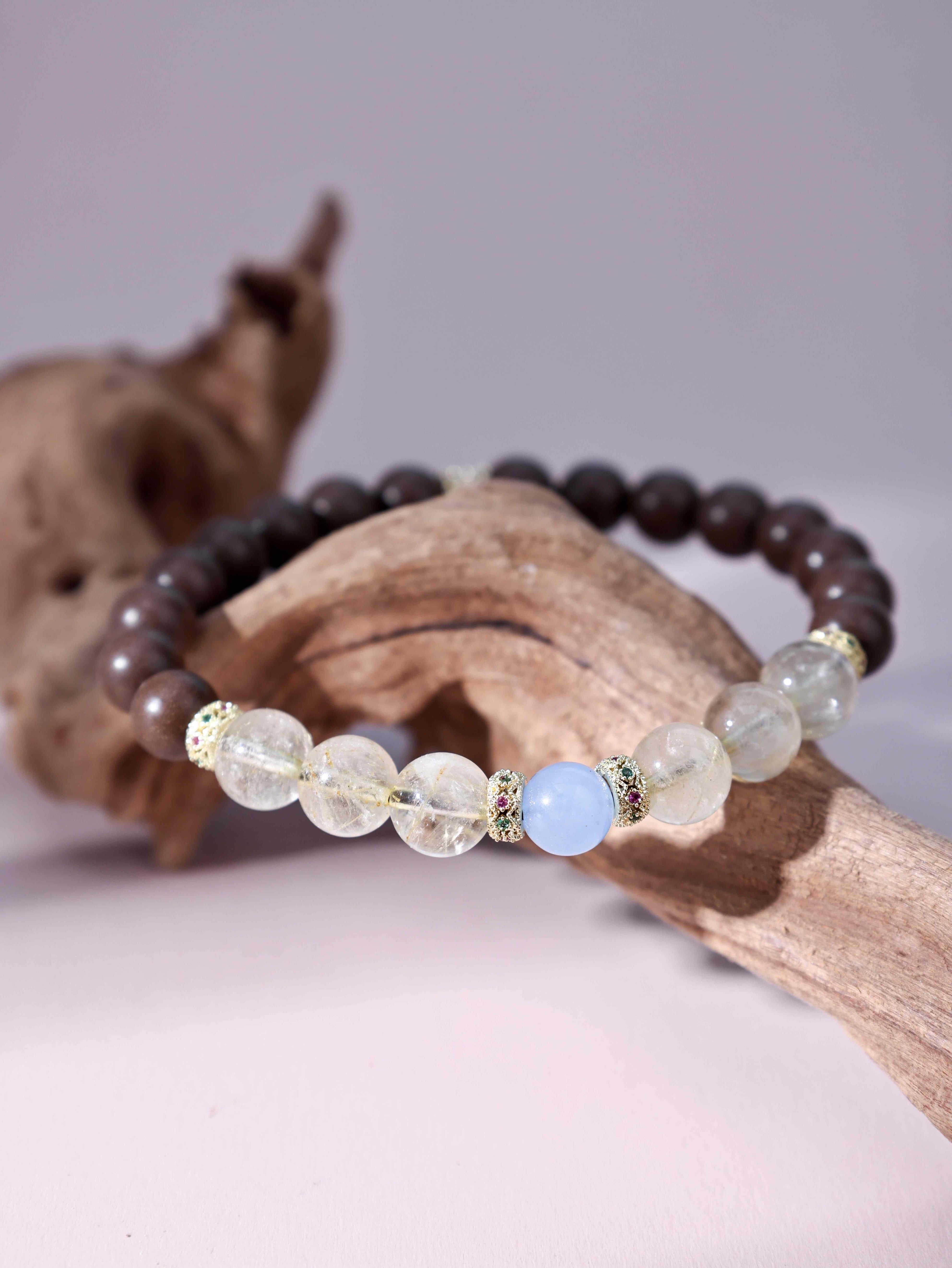 Chinese herbal  bead bracelet