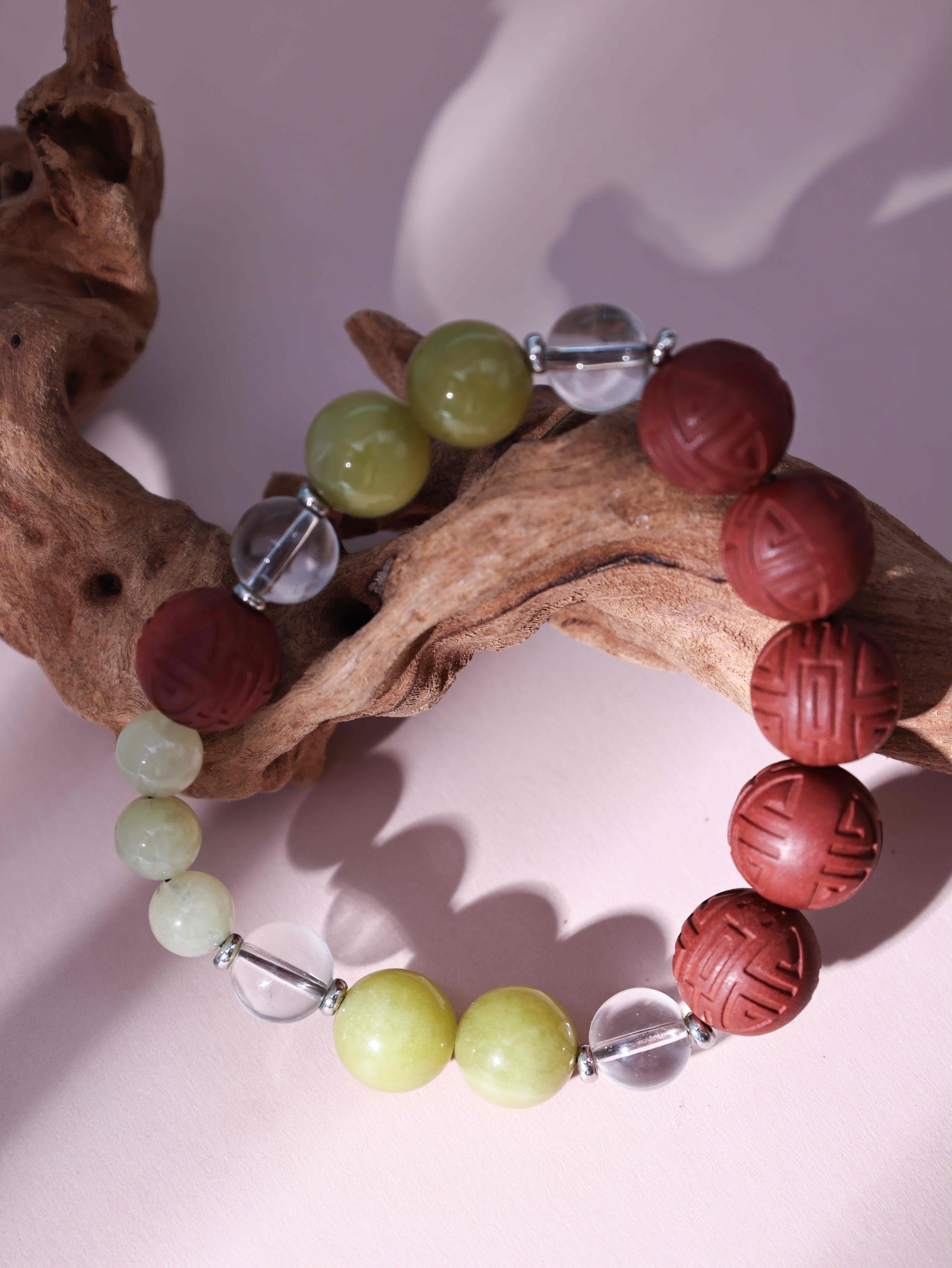 Chinese herbal  bead bracelet