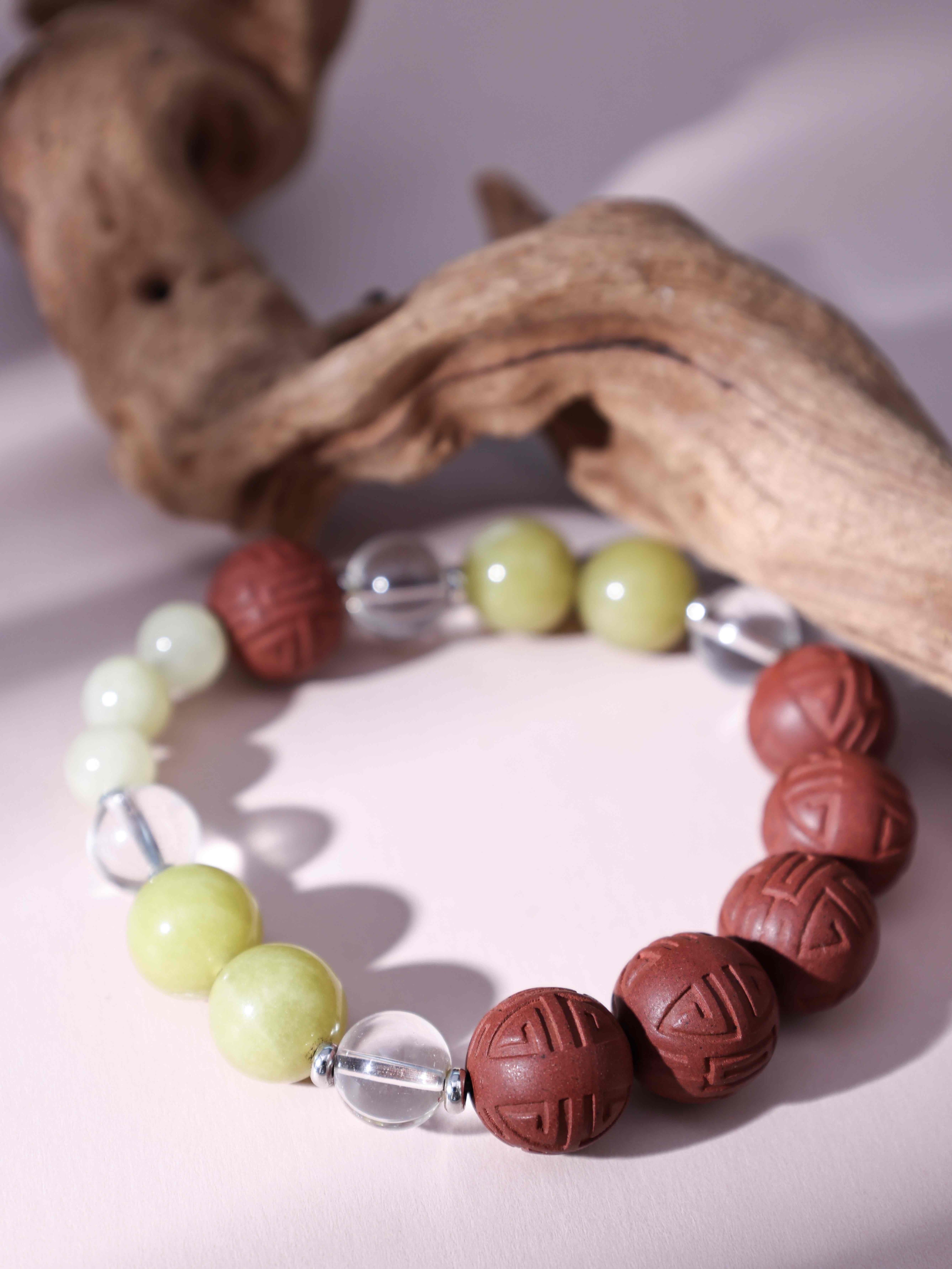 Chinese herbal  bead bracelet