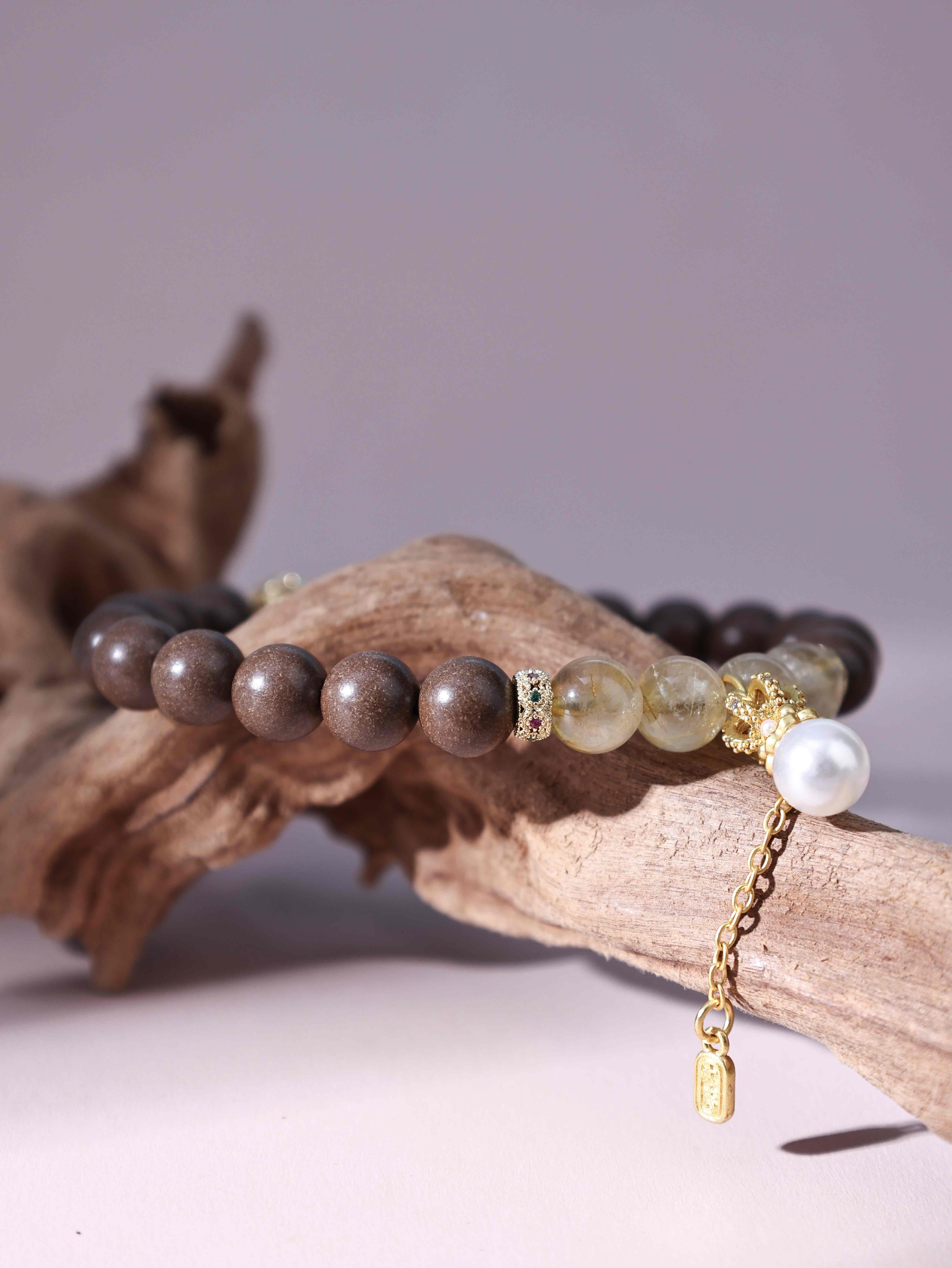 Chinese herbal  bead bracelet